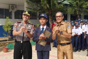 Tanamkan Kedisiplinan dan Keselamatan, Kapolres Bone Ajak Siswa Rajut Masa Depan Cerah